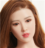 フルシリコン製ラブドール BB Doll 145cm Bカップ Lilyヘッド 血管＆人肌模様など超リアルメイク無料 眉の植毛無料