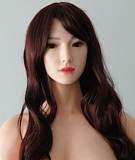 フルシリコン製ラブドール BB Doll 160cm Dカップ C-28ヘッド Roseちゃん  血管＆人肌模様など超リアルメイク無料 眉の植毛無料