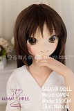 GUAVADOLL アニメドール ソフトビニール製ヘッド+TPE製ボディ 150cm バスト小 DM04 橘爱丽丝 ヘッド ピンク髪 M16ジョイント 他社と交換可能 138-150ＣＭのボディに適用 ナチュラル肌色