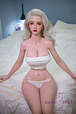 フルシリコン製ラブドール JYDOLL 161cm Fカップ 星河（Xinghe）ヘッド 身体リアルメイク付き