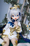 売れ切れ 6kg ソフトビニール製頭部 TPE製ボディ MOZU DOLL 85cm Aカップ 派蒙（Paimeng) 肌色＆眼球色＆メイク＆ウィッグ＆衣装は宣材写真と同じ 小型で軽量化で収納しやい 使いやすい