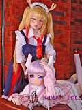 Aotume Doll TPE製ラブドール アニメドール 135cm AAカップ 豊潤タイプ #52と155cmFカップ+#51