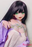 Elsa Babe 140cm M AHR021 梦乃绫野Yumeno Ayano グリーンアイ・ロング黒髪アニメラブドール 宣材写真は140cm-M ボディー選択可能
