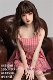 TPE製ラブドール AXB Doll 130cm バスト大 #132ヘッド 掲載画像のボディはリアルメイク付き