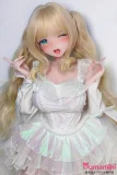Elsa Babe RAD054 莓谷恋ヘッド 金髪ツインテールのウィンクアニメ美少女ドール 宣材写真は140cm-M ボディー選択可能