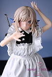 Otaku Doll ミニドール 純白精灵 純白のエルフ 50cm PVCヘッド+シリコンボディ フィギュア 収納が便利 普段は鑑賞用 小さいラブドール
