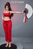 【先行販売・229体】FG-007 紅衣の戦闘少女COS 1/3 60cm 3kg SGD STUDIO&Man You 露点なし・ホール非搭載 観賞専用フィギュア 【予約特典付き】専属デザイン扇子