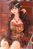 SHEdoll 艾琳(ailin) 145cm Gカップ エルフ耳が可愛いブラウンロリータドール ツインテール美少女ラブドール