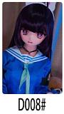 アニメドール ソフトビニール製ヘッド+シリコン製ボディ WM Dolls 140cm Bカップ #Y012ヘッド gogoショー服