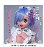 Elsa Babe アニメドール 140cm M RAD052 齐藤雪绘ヘッド ラブドール二次元顔 宣材写真は140cm-M ボディー選択可能