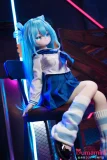 MW Girl(魔物姫) 星乃ヘッド 85cm 7kg  アニメ風ラブドール ブルーセーラー服ドール 宣材写真通のはシリコン製ボディ