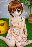 Aotume Doll TPE頭部+TPE材質ボディ アニメドール 105cm AAカップ #118ヘッド 岡崎汐 ボディ身長選択可 花柄スカート