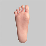 J-cute 137cm  AGB08 衣音ヘッド 髪の毛植毛 フルシリコン製ダッチワイフ  ストライプコーデ