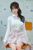 HSDOLL 142cm M4 JK姉妹花 美少女ドール セクシー制服ラブドール 等身大フィギュア  フルシリコン製  セックス可能 宣伝画像と同じ衣装付き