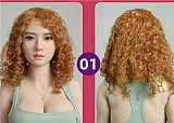 フルシリコン製ラブドール JYDOLL 163cm Fカップ 若汐 ヘッド 身体リアルメイク無料付き 等身大ドール JK 学生風