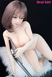 シームレス 100cm 頭身一体化 14kg使い安い Real Girlラブドール TPE製 モエちゃん EVO骨格付き 宣材写真のヘッドは普通メイク