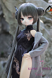 MOZU DOLL 85cm Aカップ 妃咲ちゃん ソフトビニール製頭部 TPE製ボディ 肌色＆眼球色＆メイク＆ウィッグ＆衣装は宣材写真と同じ  6kg
