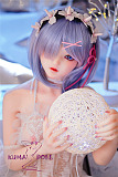 TPE製ラブドール MOZU 145cm M2ヘッド 体重25kg 肌色＆眼球色＆メイク＆ウィッグ＆衣装は宣材写真と同じ
