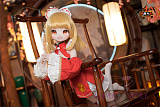 売れ切れ MOZU DOLL 85cm Aカップ 可愛（Kerr） ソフトビニール製頭部 TPE製ボディ 肌色＆眼球色＆メイク＆ウィッグは宣材写真と同じ  6kg