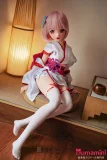【1.31迄セール！ 足指関節＋ゼリーお尻付属、MSシリーズ専属付属品も!!!】BCDOLL  【MSシリーズ】　M02ヘッド 135cm-D 桃色ショート×巫女風コスのアニメ美少女ラブドール オーラル機能付き シリコン製 ラムコス