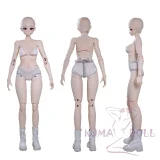 GUAVADOLL 160cm Cカップ DM02ヘッド マダムヘルタcos PVC製 アニメドール ソフトビニール製ヘッド 球体関節