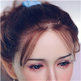 シリコン製頭部+TPEボディ JY Doll 125cm Ｇカップ巨乳 紫ちゃんヘッド らぶどーる