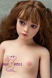 フルシリコン製ラブドール WAXDOLL 100cm バスト平 #G26ヘッド