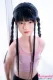 J-cute 137cm  AGD19 萌咲（もえ ）ヘッド  フルシリコン製 リアルドール ピンクのタンクトップの美少女ラブドール