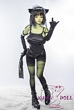 TPE製ラブドール AXB Doll 140cm バスト大  #85 緑肌