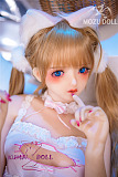 TPE製ラブドール MOZU 145cm M1ヘッド 体重25kg 肌色＆眼球色＆メイク＆ウィッグ＆衣装は宣材写真と同じ
