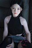 フルシリコン製ラブドール WAXDOLL 142cm 貧乳 GD13ヘッド リアルメイク付き コクチョウ