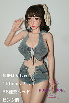 【軽量化 25kg】伴趣はんしゅ 156cm Jカップ B8ヘッド 佳奈 フルシリコン材質 ラブドール 等身大リアルドール