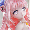 MW Girl(魔物姫) 呆呆喵ヘッド 70cm 猫耳少女フィギュア ラブドール 宣材写真はシリコン製ボディ 宣材写真と同じ制服も付属