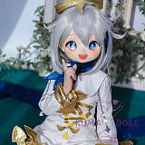 売れ切れ 6kg ソフトビニール製頭部 TPE製ボディ MOZU DOLL 85cm Aカップ 派蒙（Paimeng) 肌色＆眼球色＆メイク＆ウィッグ＆衣装は宣材写真と同じ 小型で軽量化で収納しやい 使いやすい