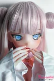 Elsa Babe 古川夏希 RAD020ヘッド ピンクツインお団子ヘアの可愛いアニメ風ラブドール 140cm-M ボディー素材選択可能
