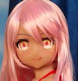 Aotume Doll フルシリコン製リアルドール アニメドール 145cm Dカップ #128ヘッド 美少女ダッチワイフ ピンク髪