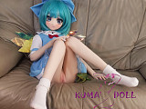 Aotume Doll TPE製ラブドール アニメドール 135cm AAカップ（細身タイプ）#23