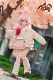 MOZU DOLL 65cm 珊瑚ちゃん ソフトビニール製頭部 シリコン製 ボディ 肌色＆眼球色＆メイク＆ウィッグ＆衣装は宣材写真と同じ  3.5kg ミニフィギュア