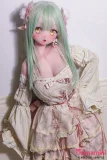 Elsa Babe 桃井光代 AHR025ヘッド アニメラブドール エルフ耳×ミントグリーン髪のアニメラブドール 宣材写真は140cm-M ボディー素材選択可能