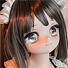 MW Girl(魔物姫) 小姆 85cm バースト小 二次元アニメラブドール メイド風 ブルーヘア×大きな瞳 宣材写真はシリコン製ボディ