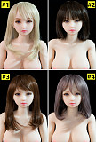 シームレス 100cm 頭身一体化 14kg使い安い Real Girlラブドール TPE製 モエちゃん EVO骨格付き 宣材写真のヘッドは普通メイク