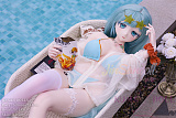アニメドール ソフトビニール製ヘッド シリコン製ボディ WM Dolls 157cm Bカップ #Y015 ヘッド カスタマイズ可