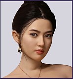 MMXDOLL（木木夕）職人Real系メイク/職人Art系メイク 選択可ラブドール シリコン製リアルドール 頭部のみ ヘッド単体 m16ボルト採用
