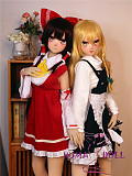 Aotume Doll シリコン頭部+TPE材質ボディ アニメドール 145cm Bカップ #60ヘッド 霊夢cos