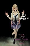 Mini Doll ミニドール 高級シリコン製　セックス可能 喜多川海夢コスN19ヘッド 72cm 軽量化 3.5㎏ 収納が便利（隠しやすい） 使いやすい 普段は鑑賞用 小さいラブドール 女性素体 フィギュア cosplay