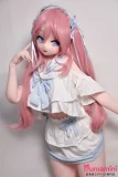 Elsa Babe 140cm AHR8 Mollyヘッド 二次元 アニメドール ピンクロングヘア 萌え系フリル衣装の美少女ラブドール フルシリコン製  カスタマイズ可