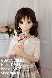 GUAVADOLL アニメドール ソフトビニール製ヘッド+TPE製ボディ 150cm バスト小 DM04 橘爱丽丝 ヘッド ピンク髪 M16ジョイント 他社と交換可能 138-150ＣＭのボディに適用 ナチュラル肌色