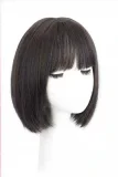 YUEdoll A5菲伊ヘッド 140cmEカップ 白銀ショート×妖艶アイメイクの高級リアルラブドール 黒チャイナ×ファーコートの高級スタイル