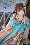 TPE製ラブドール MOZU 145cm Dカップ M1#頭部 体重25kg 肌色＆眼球色＆メイク＆ウィッグ＆衣装は宣材写真と同じ