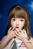 SHEDOLL 145cm Gカップ 熙熙（Xixi）ヘッド 掲載画像はフルシリコン製 超擬真の肌テクスチャ付き JK制服